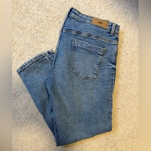 Zara blue skinny jeans